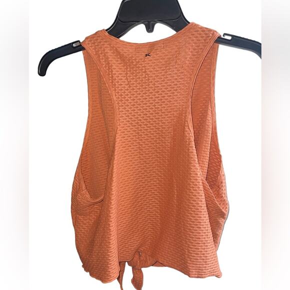 NWT! Koral Mayra Netz Tie Muscle Athleisure Gym Chic Tank - Size Large - Picture 11 of 12